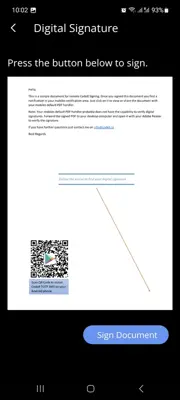CodeB Signator android App screenshot 4